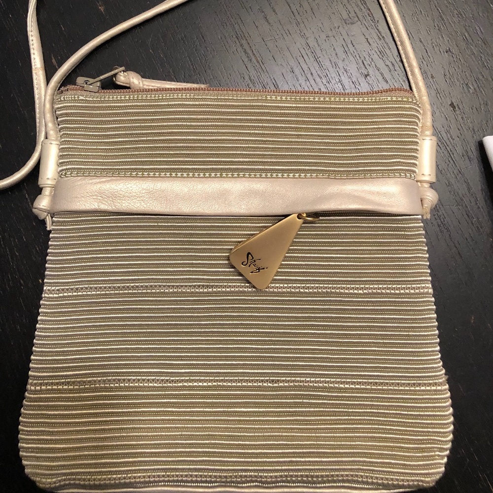 VINTAGE - Americana By Sharif Silk Crossbody Bag